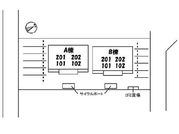 グランドメゾン水呑　Ａ棟（Ｓ）の物件外観写真